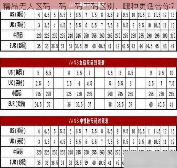 精品无人区码一码二码三码区别,哪种更适合你?