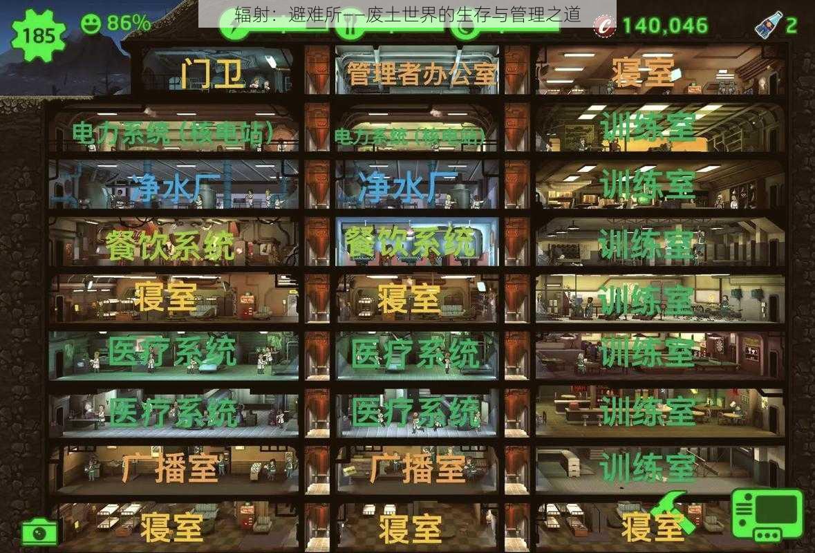 辐射:避难所——废土世界的生存与管理之道